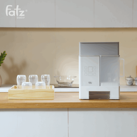 Máy Tiệt Trùng Hơi Nước Sấy Khô Công Nghệ Anion Fatzbaby e-STEAMPRO 1 FB4929BT - Tiệt Trùng Hiệu Quả, Thoải Mái Sử Dụng, Dung Tích 14L