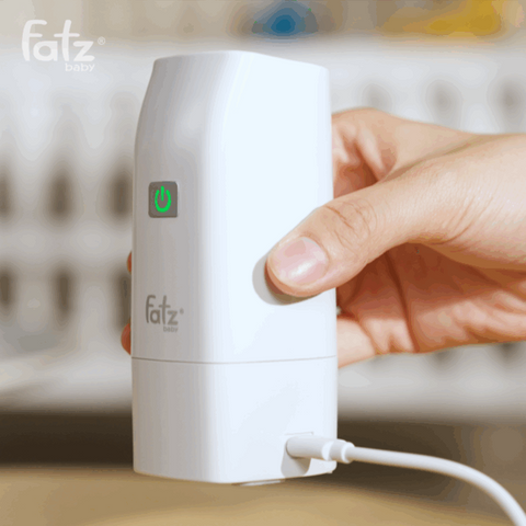 Máy xông khí dung cầm tay Fatzbaby Spray 2 A500LWD01 - Khí nén tiện lợi cho gia đình, sương mịn, đầy đủ phụ kiện cho người lớn và trẻ em