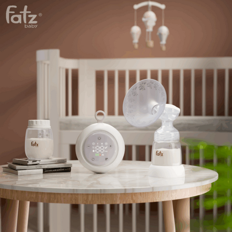 Máy Hút Sữa Điện Đôi Fatzbaby Chorus 7 FB1361MB - 4 Chế Độ, 9 Cấp Độ Hút, Pin Sạc, Phễu Silicon Siêu Mềm, Thiết Kế Tiện Lợi Cho Mẹ Bỉm Sữa