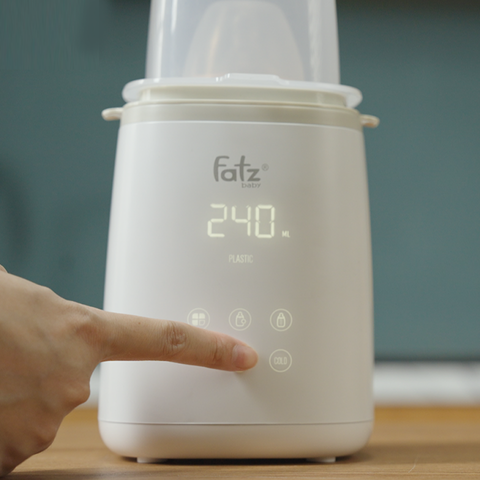 Máy Hâm Sữa và Tiệt Trùng Siêu Tốc Fatzbaby Mono 15 Plus FB3006LD - Công Nghệ Nhanh, Giữ Dinh Dưỡng Tối Đa, Dễ Dàng Sử Dụng