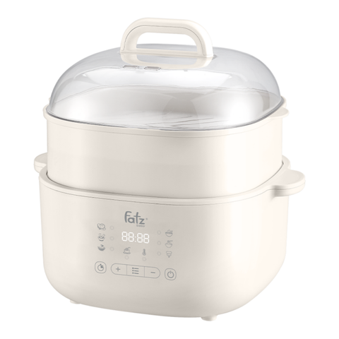 Nồi nấu chậm Fatzbaby Stew 7 FB9131TL - Đa năng 8 trong 1, 2,5L, công suất 500W, lựa chọn nấu thông minh cho bữa ăn gia đình.