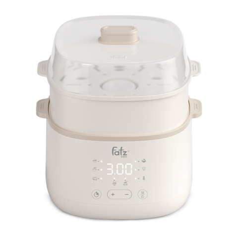 Nồi Nấu Chậm Fatzbaby Stew 8 in 1 FB9115TL - Đa Năng 1.5L, 8 Chế Độ Nấu, Chống Cháy Khô, Tiện Lợi Cho Gia Đình
