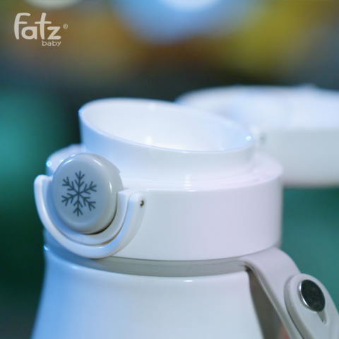 Bình Hâm Nước Pha Sữa Di Động Fatzbaby Mini Smart S1 FB3826NB - Công Suất 100W, Dung Tích 360ml, Pin Sạc 5000mAh, Thích Hợp Cho Bé Khi Đi Ngoài