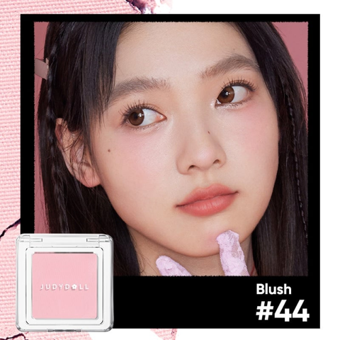 Phấn má hồng Judydoll Blush Powder - Đa dạng màu sắc, chất phấn mịn, dễ tán, tự nhiên và bền màu cho gương mặt tươi tắn