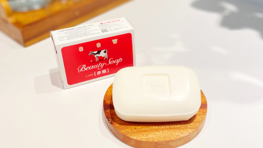 Xà Phòng Tắm Cho Mặt Và Cơ Thể COW Beauty Soap 90g - Chiết Xuất Tự Nhiên, Làm Sạch Dịu Nhẹ, Da Mềm Mịn