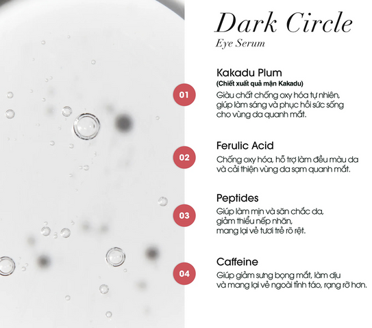 Serum Dưỡng Da Vùng Mắt Advanced Clinicals Dark Circle Eye Serum - Giảm Quầng Thâm, Sáng Da Mắt, Chất Gel Thấm Nhanh 52ml