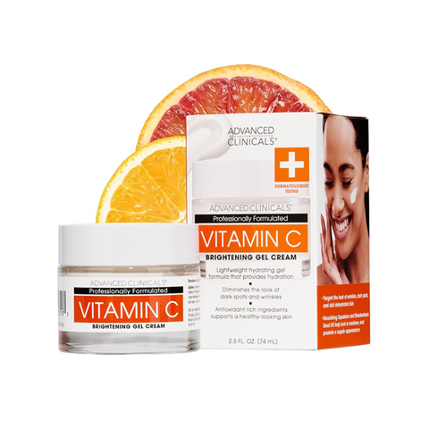 Kem sáng da và mờ thâm nám Advanced Clinicals Vitamin C Gel Cream 74ml - Chăm sóc da tối ưu, bổ sung Vitamin C và Niacinamide