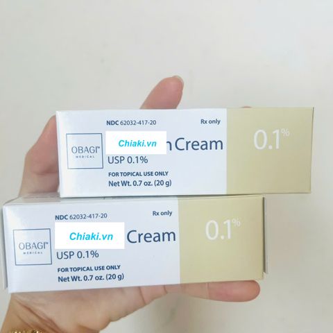 Kem Trị Mụn và Giảm Thâm Nám Obagi Tre Cream 0,1% - Sản Phẩm Làm Sáng Da Hiệu Quả từ Thương Hiệu Nổi Tiếng