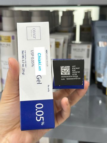 Gel Hỗ Trợ Giảm Mụn, Nám Da Căng Bóng Obagi Tre 0.05% - Kem Dưỡng Trắng Da Chất Lượng Cao, Giúp Da Khỏe Đẹp Tự Nhiên