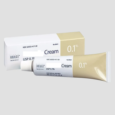 Kem Obagi Tre Cream 0,1% Giúp Giảm Thâm, Nám & Kích Thích Tăng Cường Da Sáng Mịn - 20g Mỹ