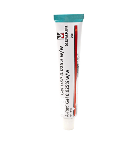 Gel Trị Mụn Tre Aret USP 0.025% - Giảm Thâm Mụn, Tái Tạo Da - Sản Phẩm Menarini 20g từ Ấn Độ