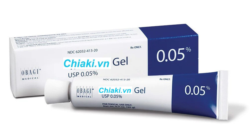 Gel hỗ trợ ngừa mụn, nám Obagi Tre 0.05% - Sản phẩm chăm sóc da hiệu quả từ Mỹ, cải thiện tình trạng mụn và làm sáng da 20g