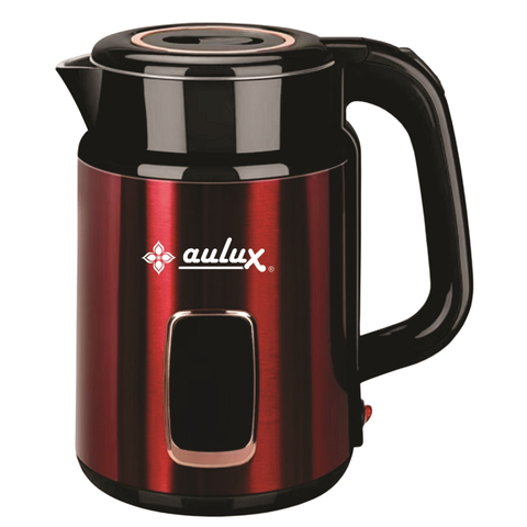 (Hàng nhập khẩu) Ấm siêu tốc hai lớp Aulux AK-18U dung tích 1.8L
