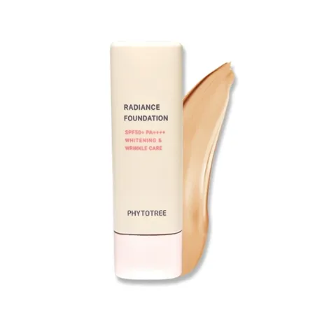 (Hàng nhập khẩu) Kem nền chống nắng 2in1 Phytotree Radiance Foundation SPF50