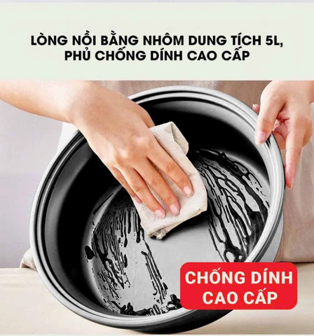 (Hàng nhập khẩu) Nồi lẩu điện Bennix BN-538EGP dung tích 5L