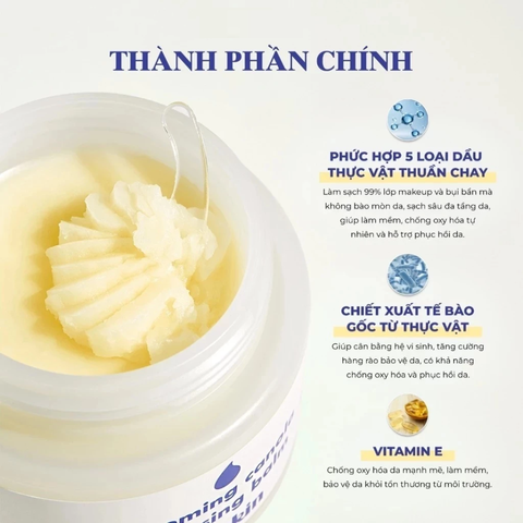 (Hàng nhập khẩu) Sáp tẩy trang Suiskin Blooming Canola Cleansing Balm