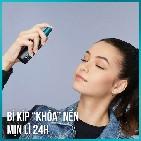 (Hàng nhập khẩu) Xịt khoá nền Maybelline Fit Me Matte Poreless Setting Spray