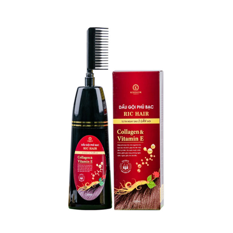 (Hàng nhập khẩu) Dầu gội phủ bạc Ric Hair Kohinoor