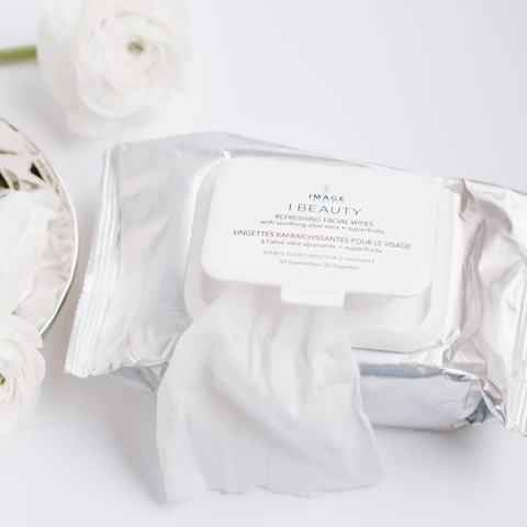 (Hàng nhập khẩu) Khăn ướt tẩy trang Image I Beauty Refreshing Facial Wipes