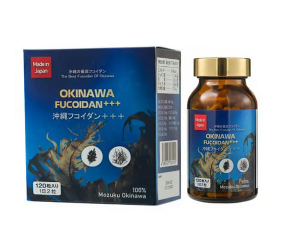 Viên uống Okinawa Fucoidan+++ hỗ trợ tăng cường sức để kháng