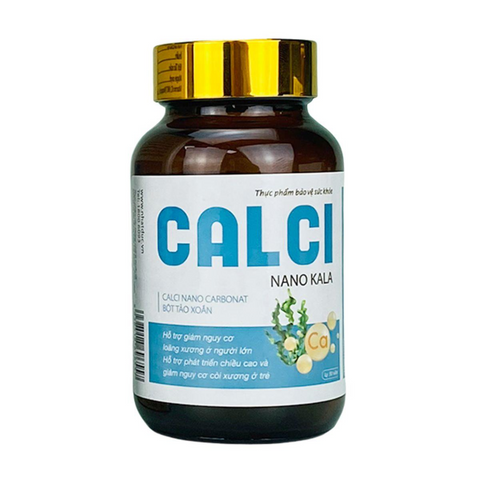 Viên uống Calci Nano Kala hỗ trợ xương khớp và phát triển chiều cao