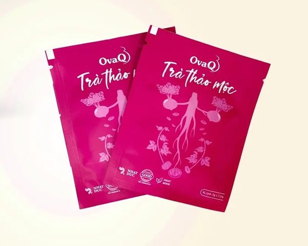 Trà thảo mộc OvaQ cho phụ nữ chuẩn bị mang thai