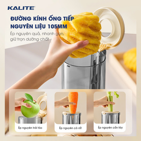Máy ép chậm Kalite KSJ569 tích hợp làm kem