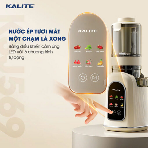 Máy ép chậm Kalite KSJ569 tích hợp làm kem