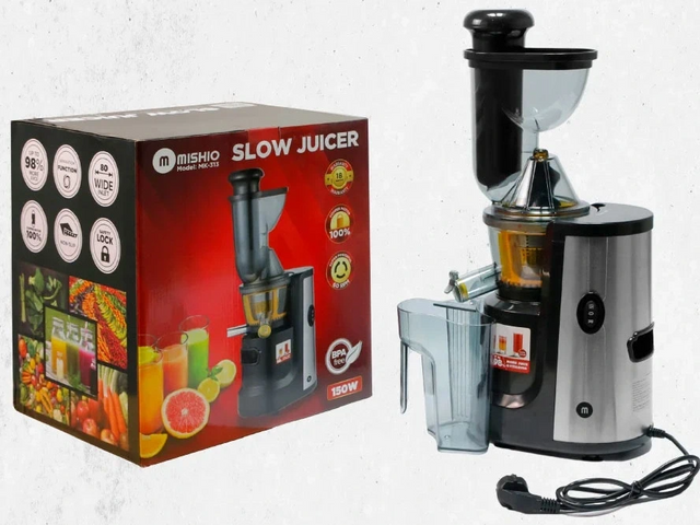 Máy ép chậm Mishio MK313 công suất 150W