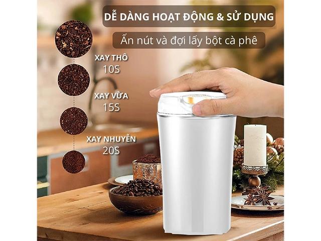 Máy xay hạt khô Mishio MK359 công suất 200W