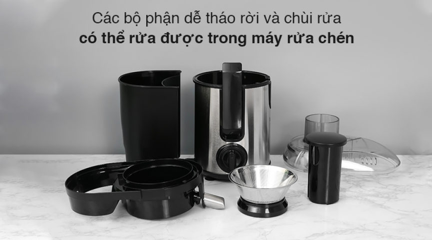 Máy ép trái cây Tefal ZE420D38 công suất 400W
