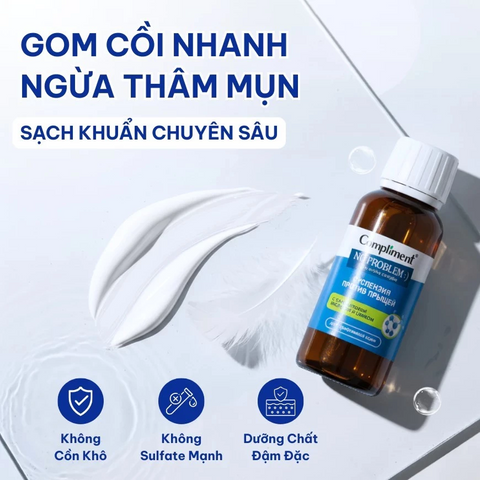 (Hàng nhập khẩu) Gel chấm mụn Compliment No Problem BHA & Zinc