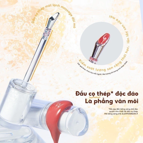 (Hàng nhập khẩu) Son tint bóng Judydoll Watery Lip Gloss