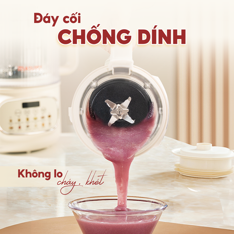 Máy làm sữa hạt Masuto MSLovePlus cối thủy tinh 1.2L