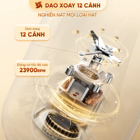 Máy làm sữa hạt Masuto MSLoveLux nắp vi áp suất 1L