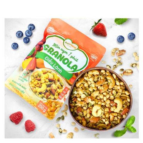 Granola Điều Lành Túi Cam Giọt Nắng