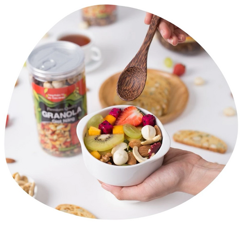 Granola Yến Mạch Trái Cây nông sản Giọt Nắng