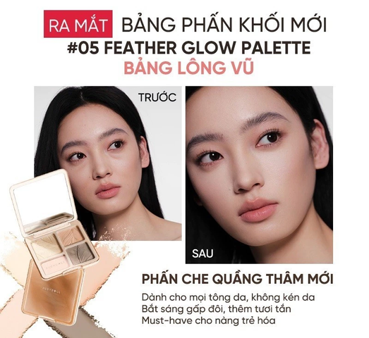 (Hàng nhập khẩu) Bảng Phấn Bắt Sáng Tạo Khối Judydoll Highlight & Contour Palette