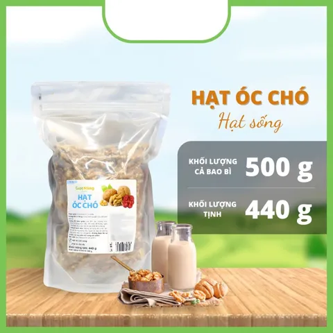 Hạt óc chó vàng tách vỏ Giọt Nắng dạng sống