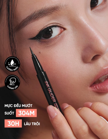 (Hàng nhập khẩu) Bút kẻ mắt nước lâu trôi Judydoll Ink Glider Liquid Eyeliner
