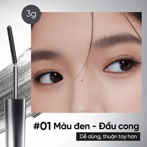 (Hàng nhập khẩu) Mascara Judydoll Iron Siêu Cong 6 Độ Chống Nước