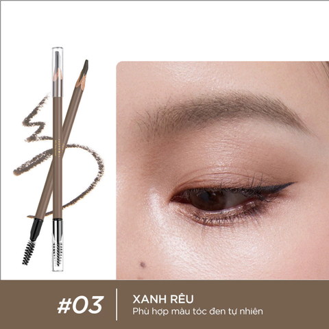 (Hàng nhập khẩu) Chì kẻ mày phẩy sợi Judydoll Shaping Eyebrow Pencil
