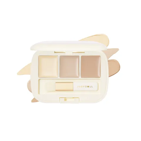 (Hàng nhập khẩu) Bảng kem che khuyết điểm 3 ô Judydoll Concealer Palette