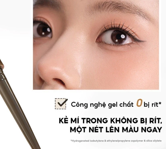 (Hàng nhập khẩu) Bút Kẻ Mắt Judydoll Slim Liquid Eyeliner