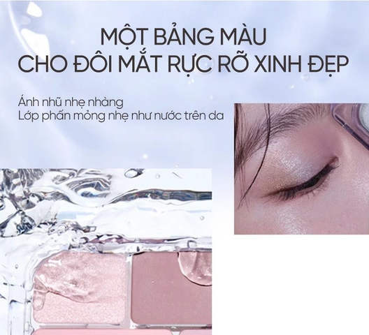 (Hàng nhập khẩu) Bảng Phấn Mắt 6 Ô Judydoll Elaborate Eyeshadow Palette
