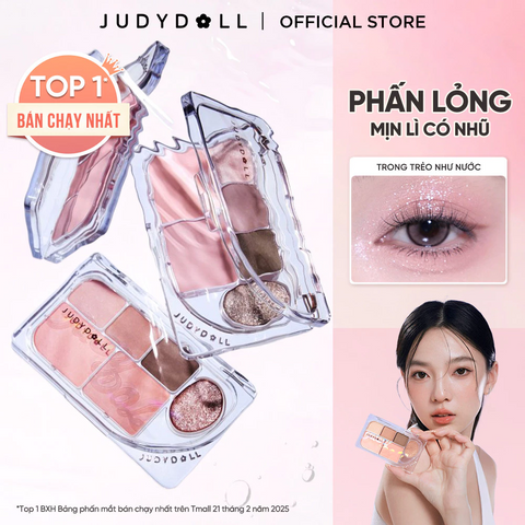 (Hàng nhập khẩu) Bảng Phấn Mắt 6 Ô Judydoll Elaborate Eyeshadow Palette