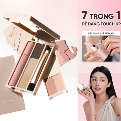 (Hàng nhập khẩu) Bộ trang điểm mini đa năng Judydoll Mini Makeup Palette