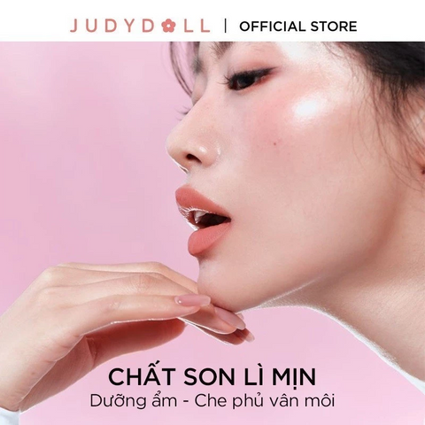 (Hàng nhập khẩu) Son Kem Lì Judydoll Velvet Lip Mud 2.3g