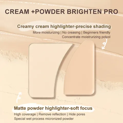 (Hàng nhập khẩu) Bảng bắt sáng 2 ô Judydoll Highlight Duo