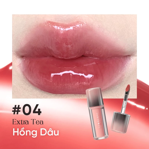 (Hàng nhập khẩu) Son tint bóng đầu sắt nhung Judydoll Dual Flash Watery Lip Gloss 2.0
